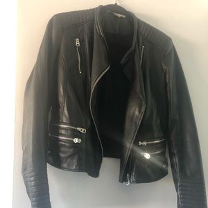 Faux Leather, Zara TRAFALUC Moto Jacket